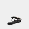 Flache Sandalen mit Strass