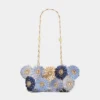 Flower 1969 blaue Tasche