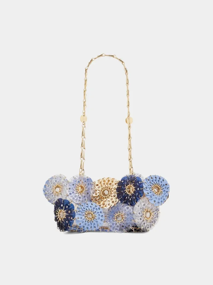 Flower 1969 blaue Tasche