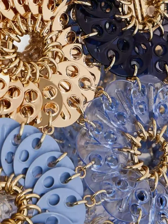 Flower 1969 blaue Tasche