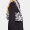 Glitzernde Baguette-Tasche