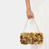 Glitzernde Baguette-Tasche