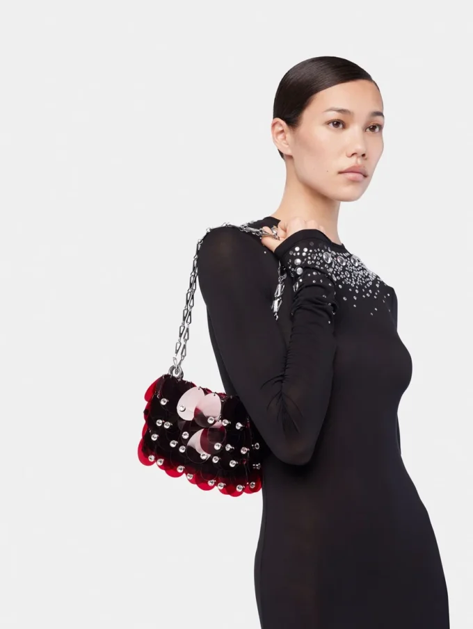 Glitzernde Tasche