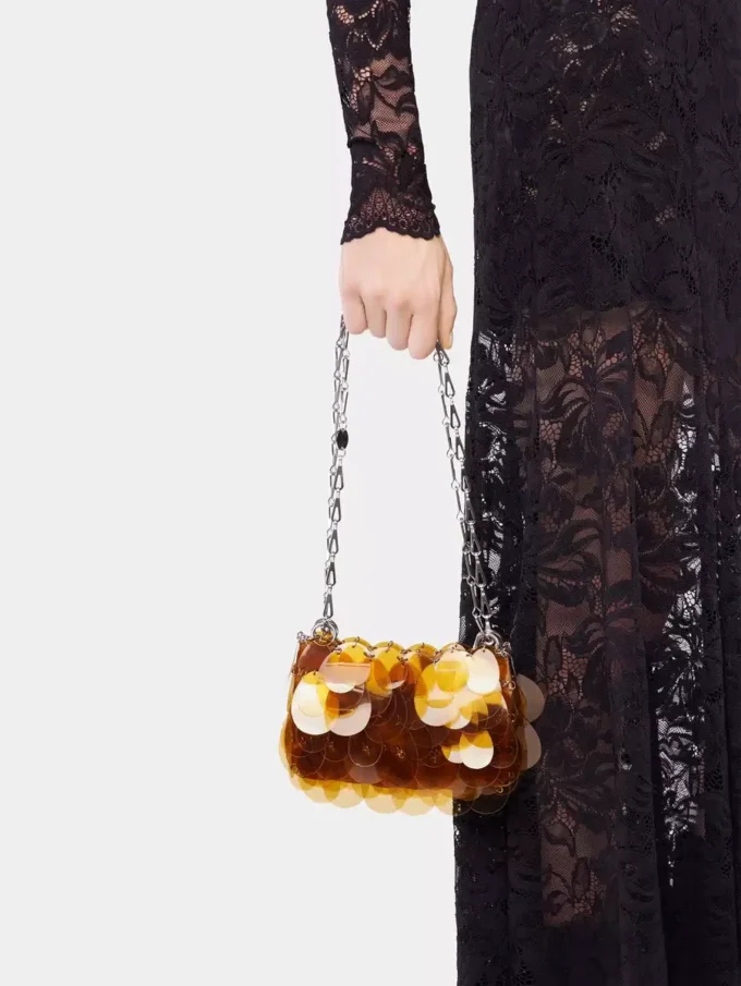 Glitzernde Tasche