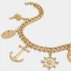 Gold-Halsband mit Medaillen