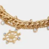 Gold-Halsband mit Medaillen