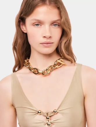 Gold XL Link Halskette