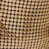 Goldfarbene Pixel-Tasche