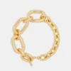 Goldfarbene XL-Gliederkette Goldfarbene XL-Gliederkette