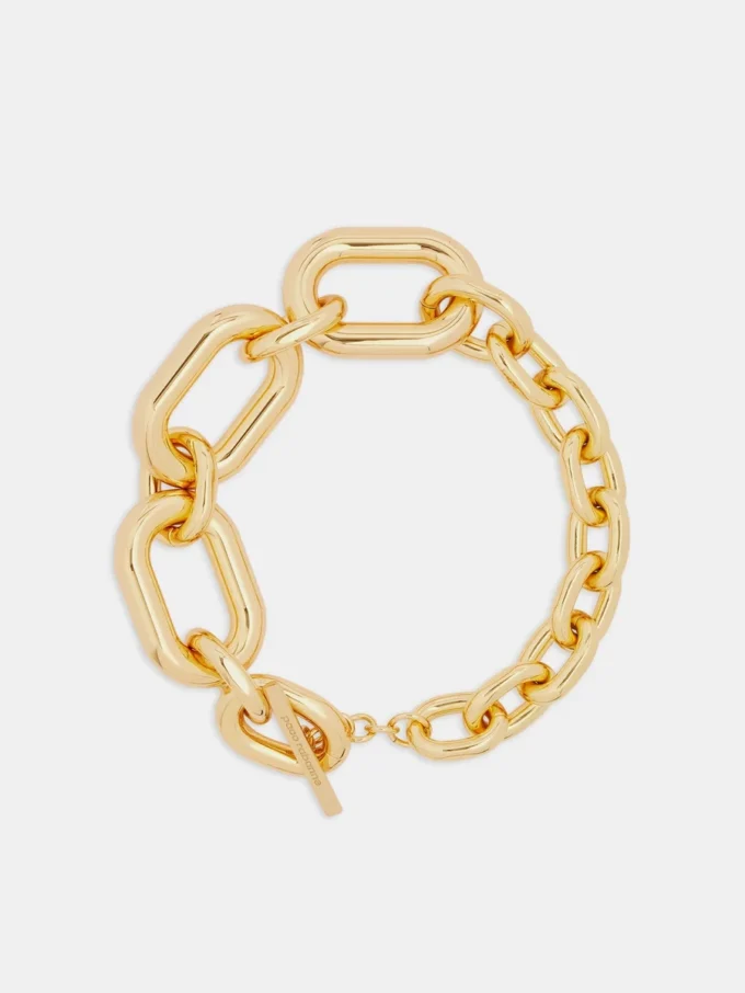 Goldfarbene XL-Gliederkette Goldfarbene XL-Gliederkette