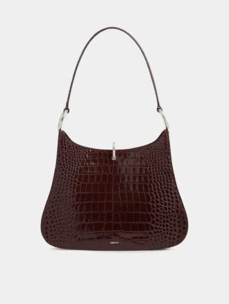 Große Ledertasche mit Ring