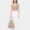 Bralette aus Häkelstoff