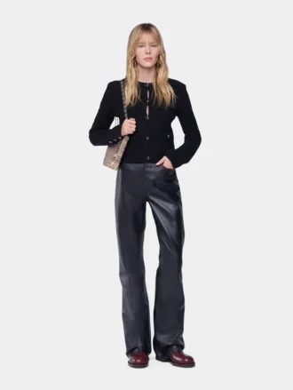 Hose aus Leder