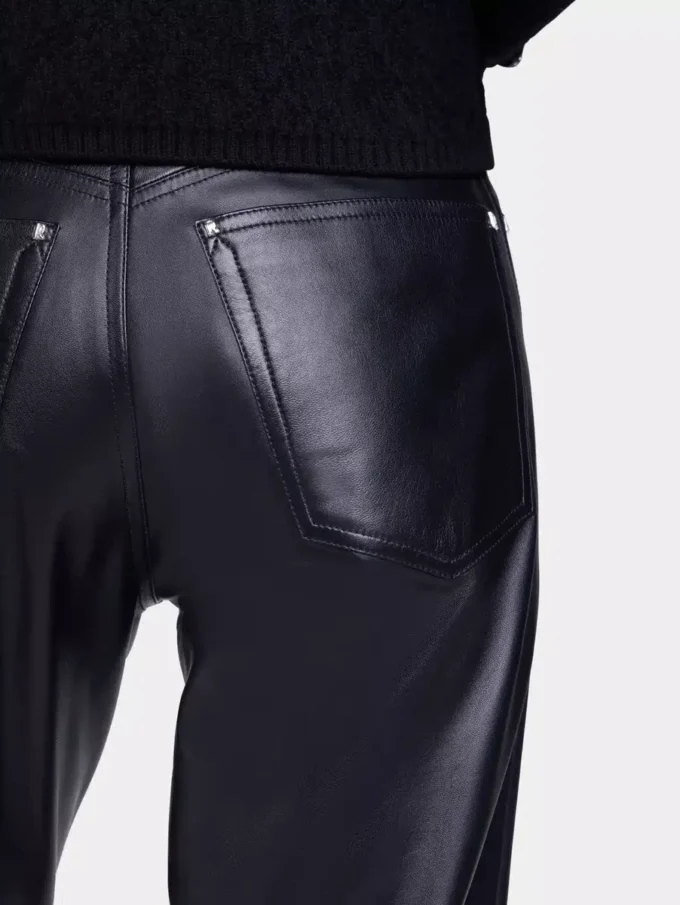 Hose aus Leder