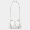 Kleine Ledertasche mit Ring