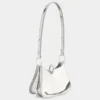 Kleine Ledertasche mit Ring