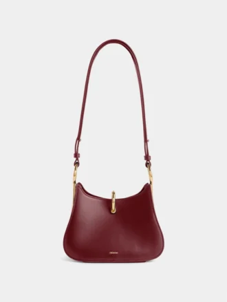 Kleine Ring-Ledertasche