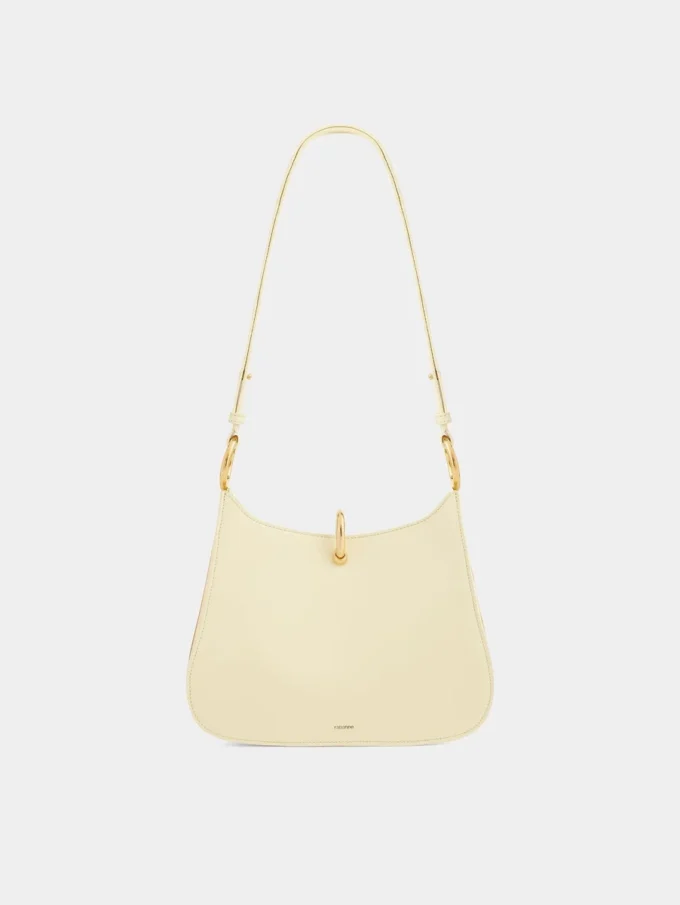 Kleine Ring-Ledertasche