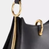 Kleine Ring-Ledertasche