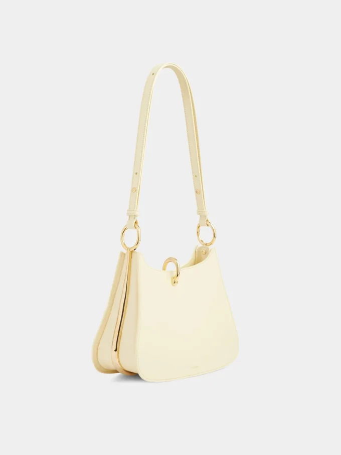 Kleine Ring-Ledertasche