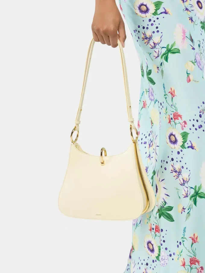 Kleine Ring-Ledertasche