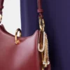 Kleine Ring-Ledertasche