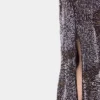 Kreppkleid mit Perlenstickerei