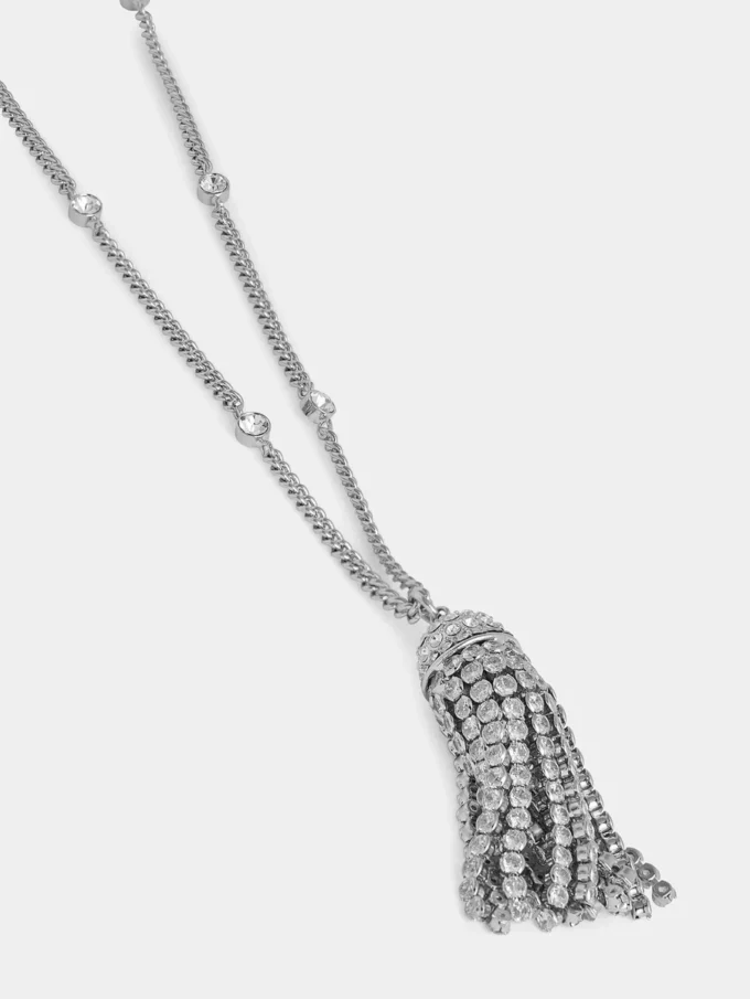 Kristall-Quastenkette