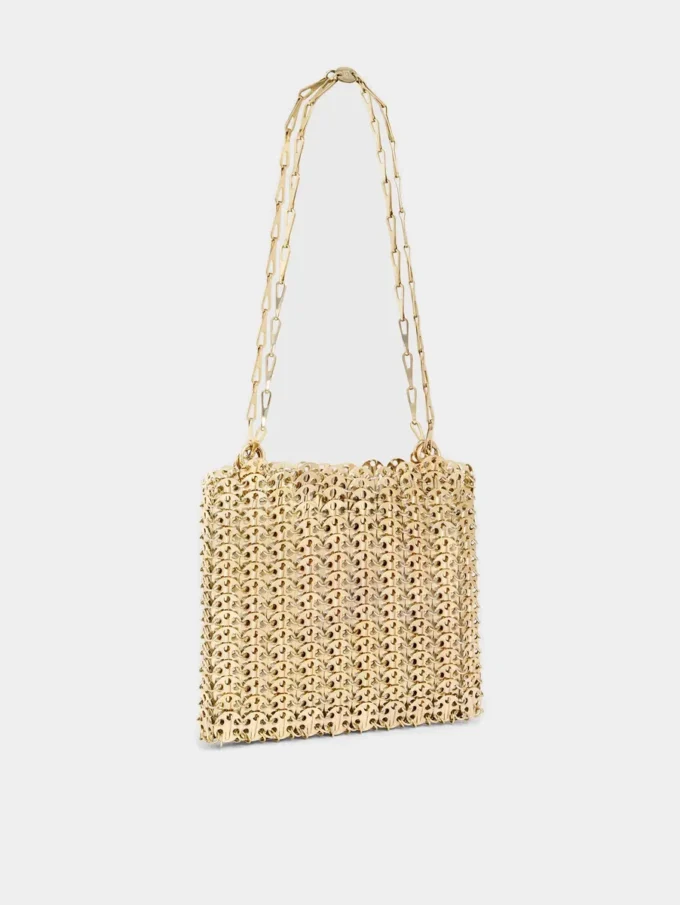 Kultige hellgoldene Tasche von 1969 Kultige hellgoldene Tasche von 1969