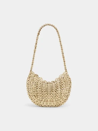 Kultige Mondtasche von 1969 in Gold