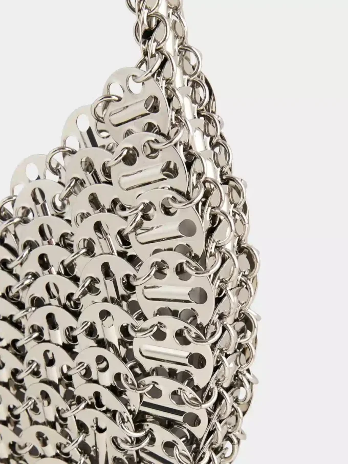 Kultige Moon Bag aus dem Jahr 1969 in Silber Kultige Moon Bag aus dem Jahr 1969 in Silber