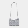 Kultige silberne Nano 1969 Tasche
