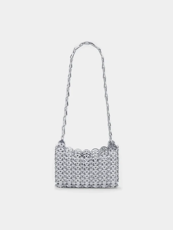 Kultige silberne Nano 1969 Tasche