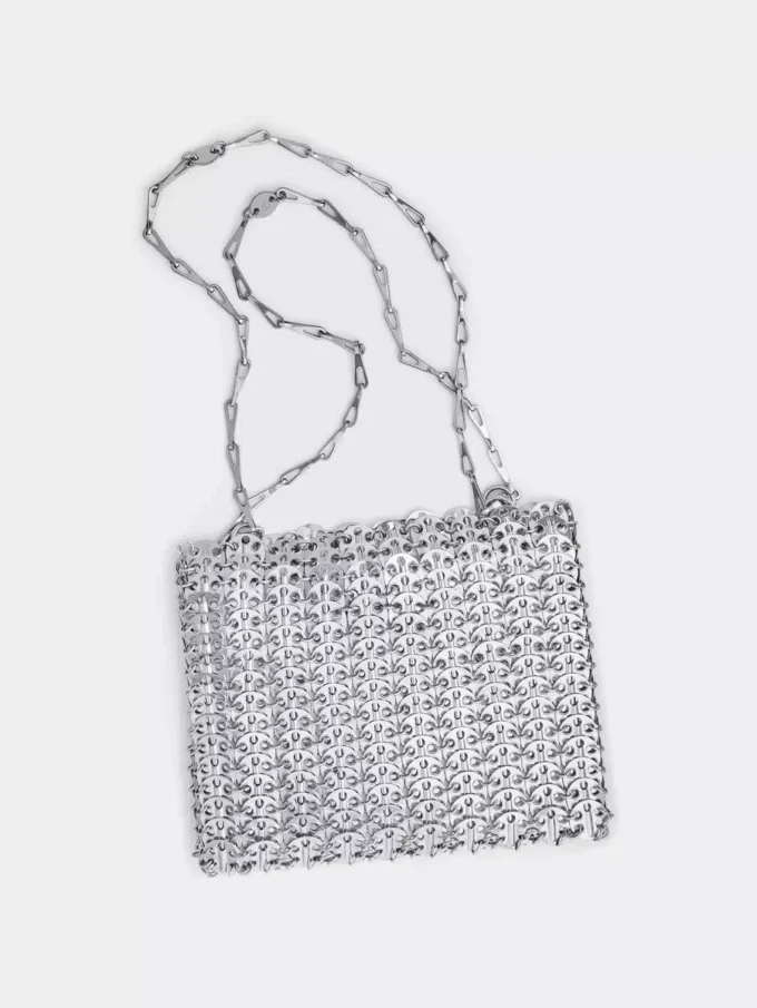 Kultige silberne Tasche 1969 Kultige silberne Tasche 1969