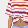 Kurzes T-Shirt aus Baumwolle