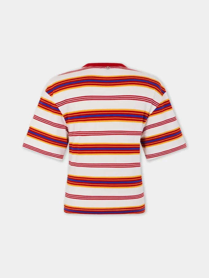 Kurzes T-Shirt aus Baumwolle