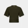 Kurzes T-Shirt aus Jersey