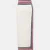 Langer Rock aus Frottee-Jersey