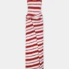 Langes Kleid aus Jersey