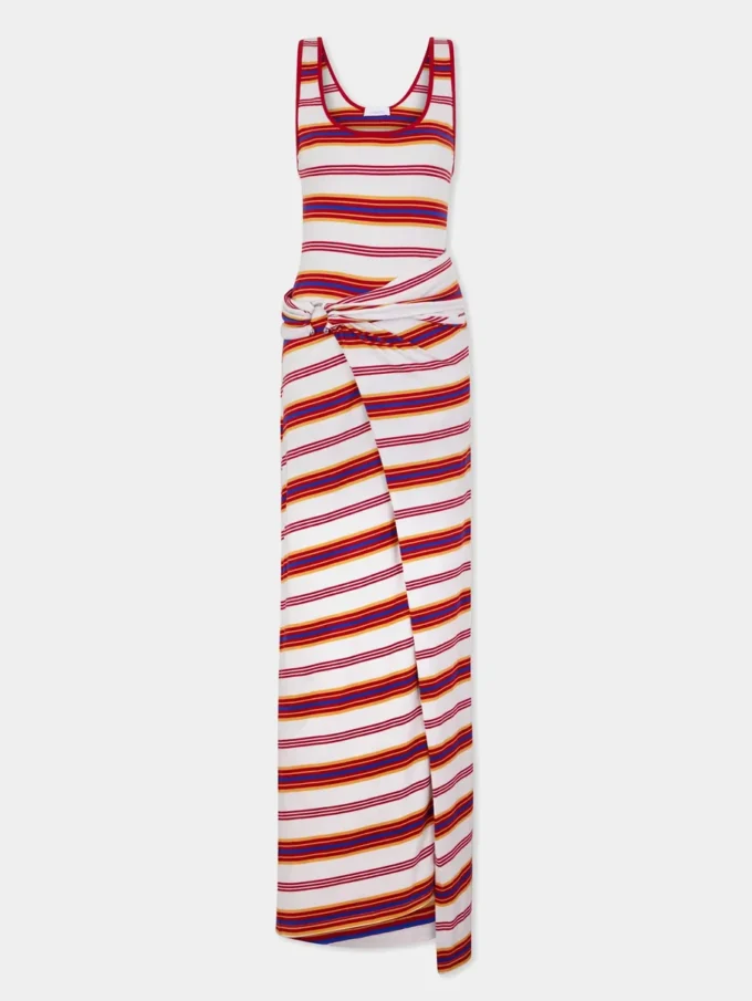 Langes Kleid aus Jersey