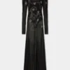 Langes Kleid aus Jersey