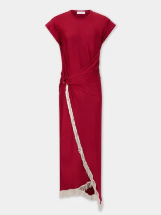 Langes Kleid aus Jersey