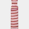 Langes Kleid aus Jersey
