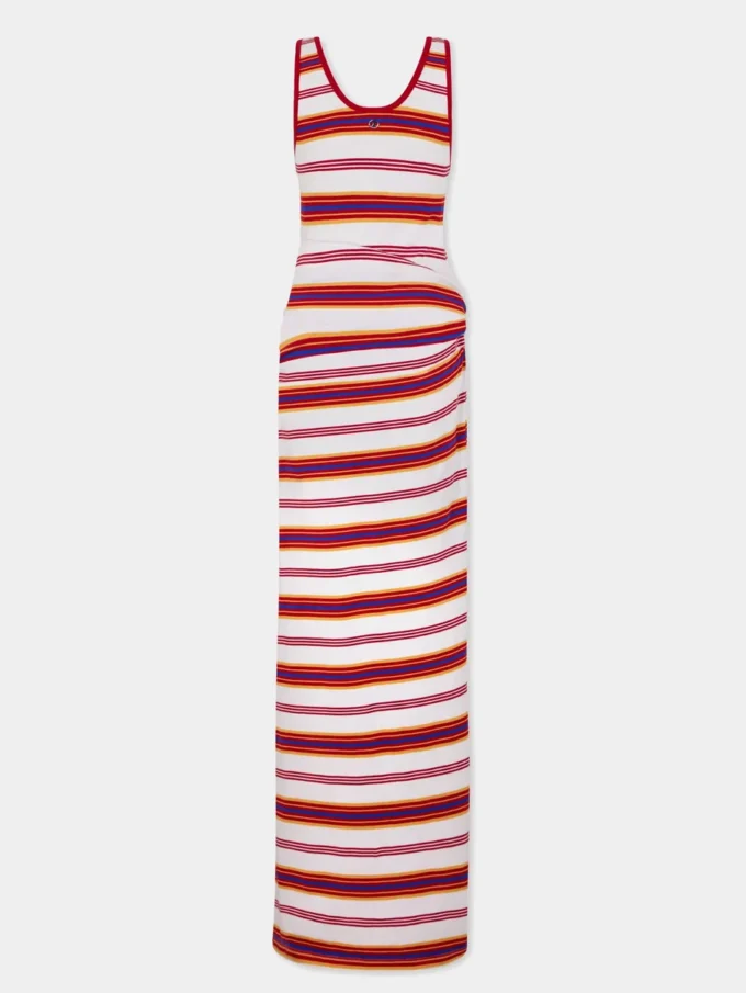 Langes Kleid aus Jersey