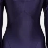Langes Kleid aus Jersey mit Godet-Details