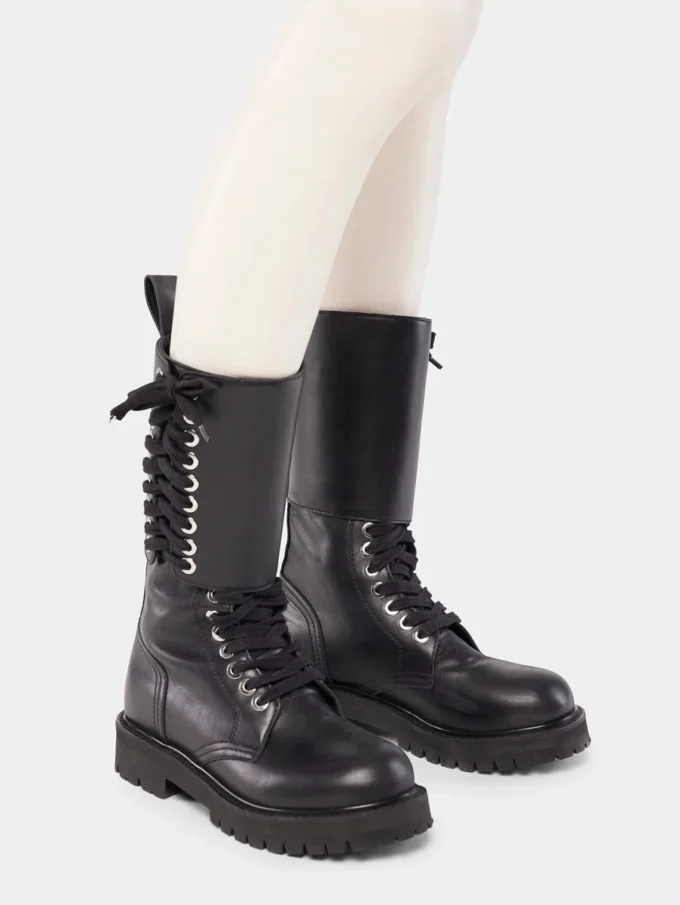 Lederstiefel