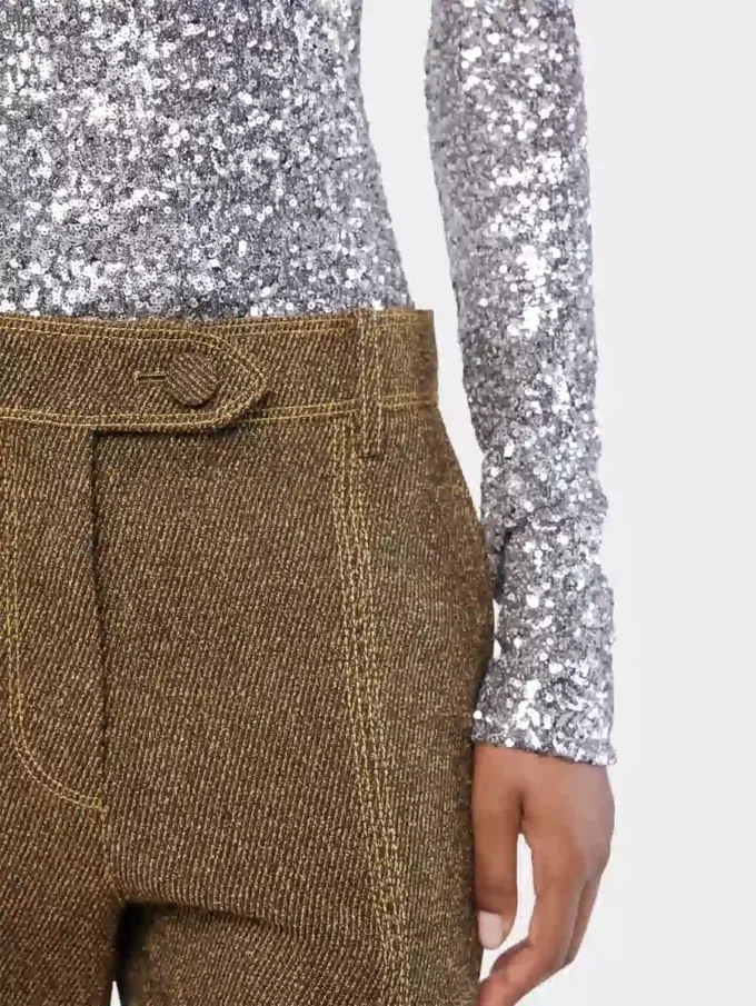Maßgeschneiderte Hose aus Wolle
