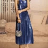 Midi-Kleid aus Mesh