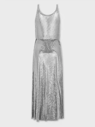 Midi-Kleid aus Mesh