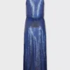 Midi-Kleid aus Mesh
